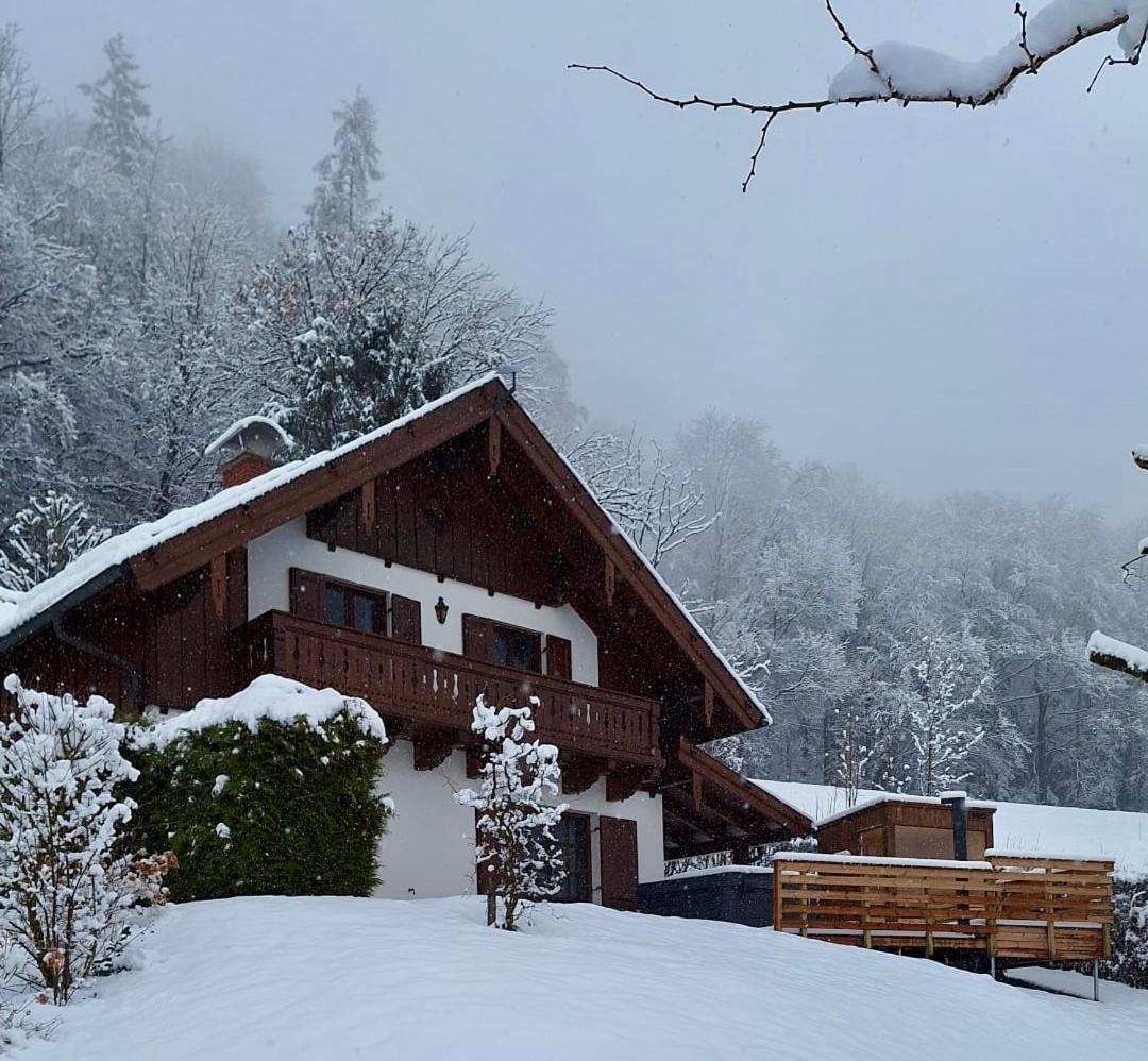 Luxus Alpenparadies Nahe Salzburg Sauna & Whirlpool アードネット エクステリア 写真